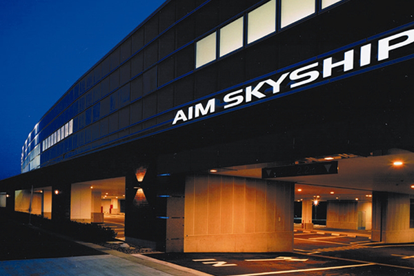 エイムスカイシップの外観