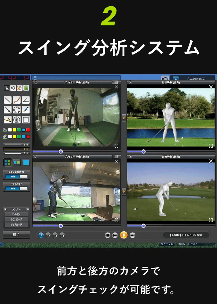 スイング分析システム